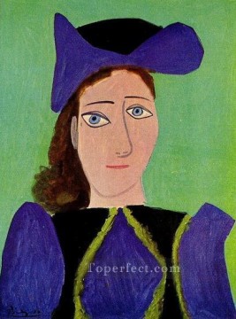 Pablo Picasso Painting - Retrato de una mujer Olga 1920 Pablo Picasso